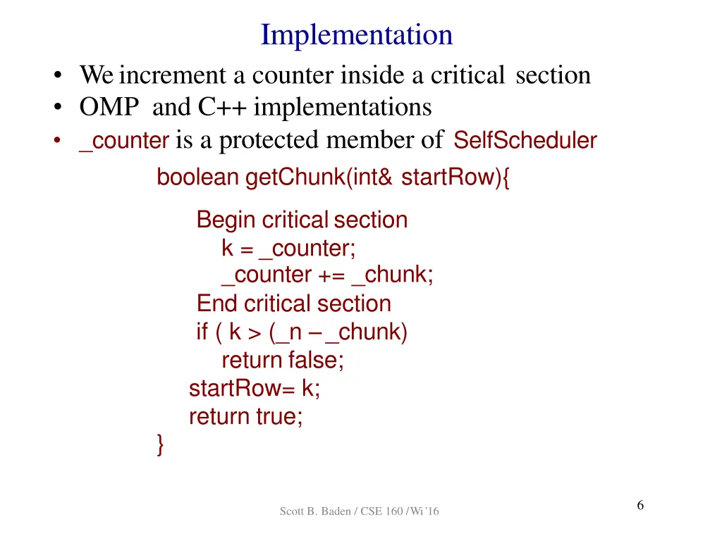 implementation