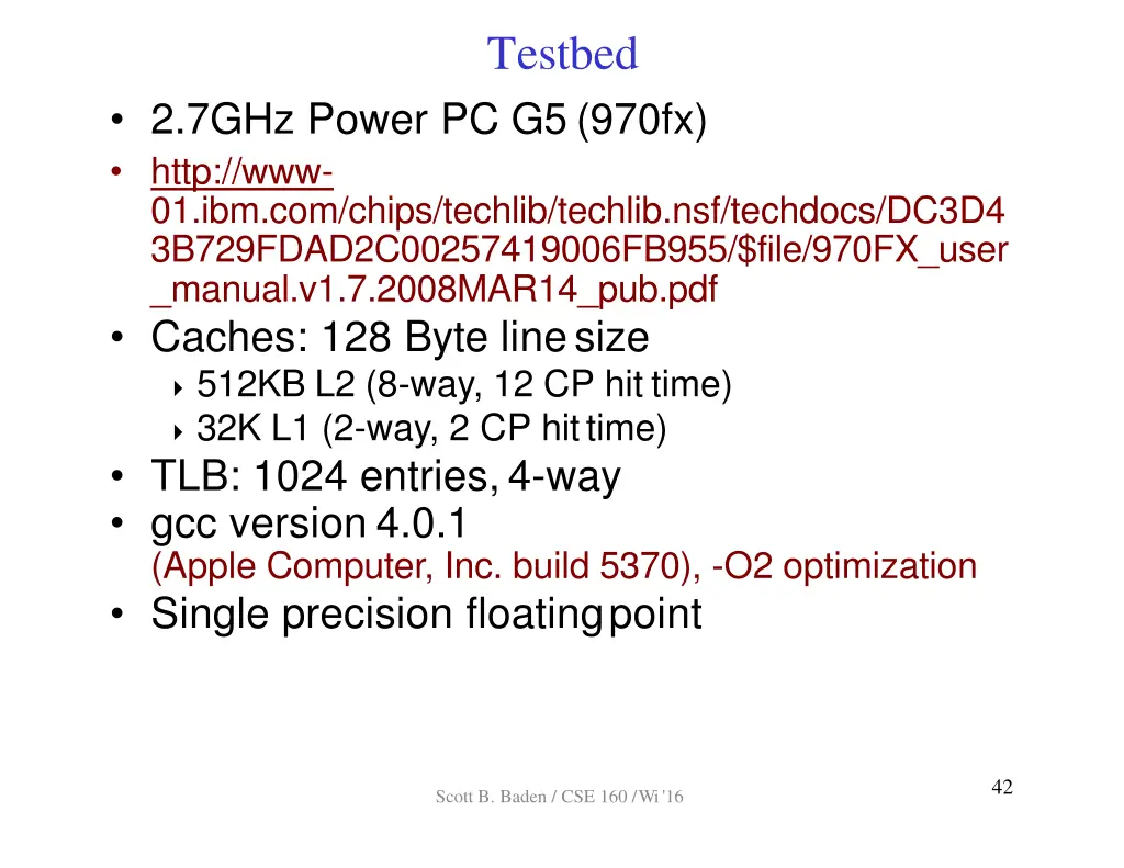 testbed