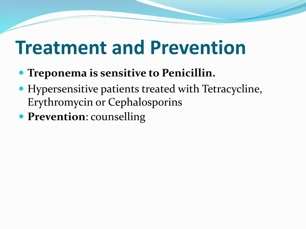 treatment and prevention