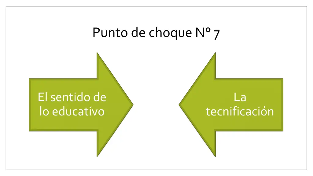 punto de choque n 7