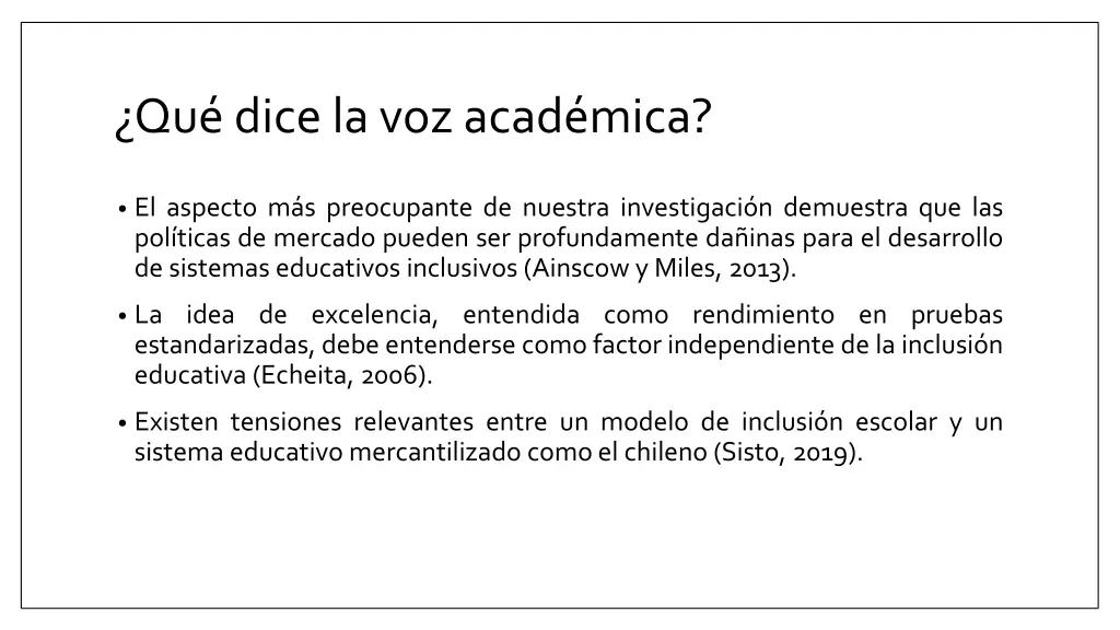 qu dice la voz acad mica