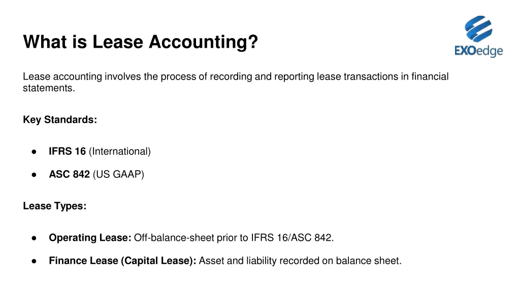 what is lease accounting