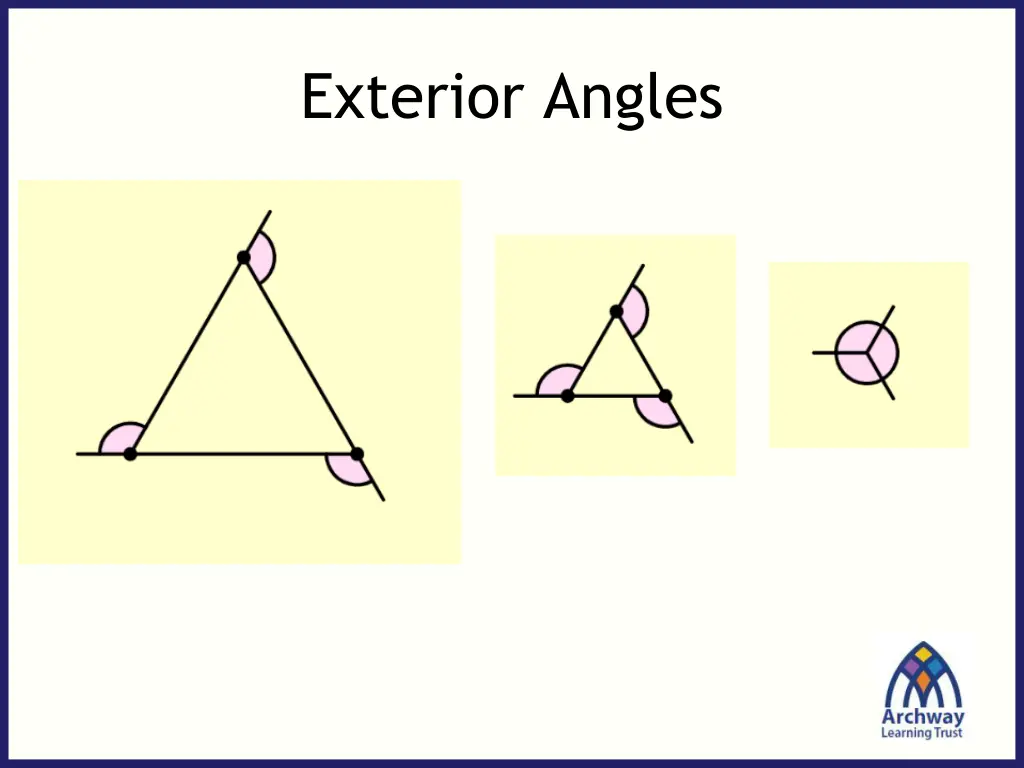 exterior angles