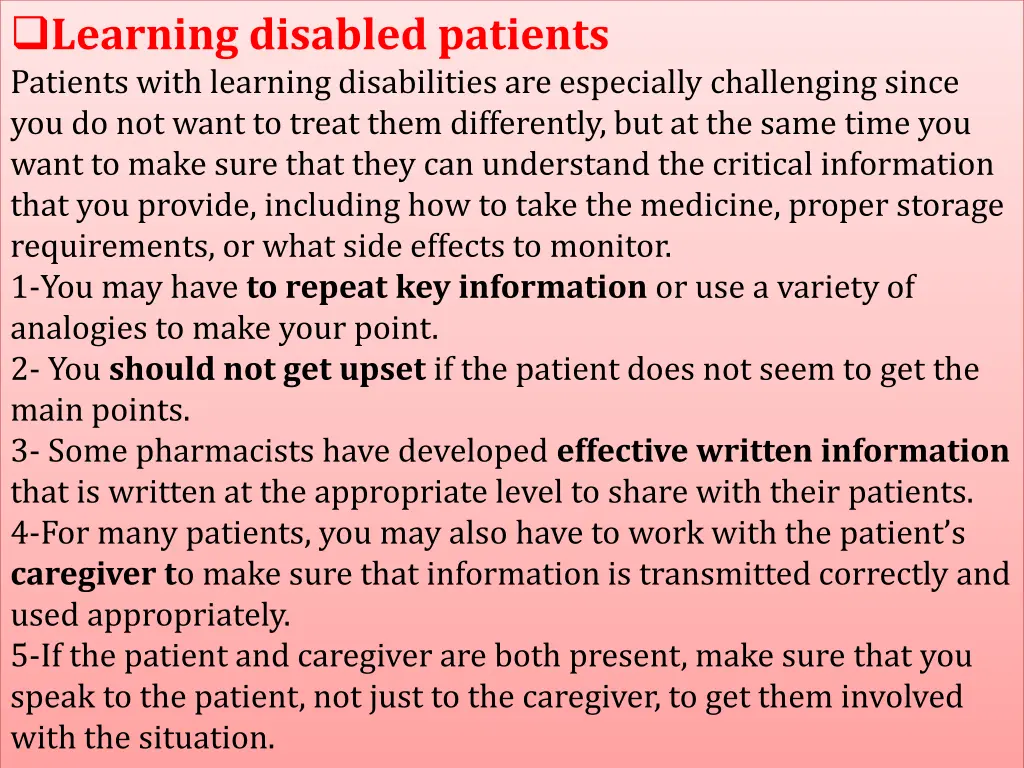 learning disabled patients patients with learning