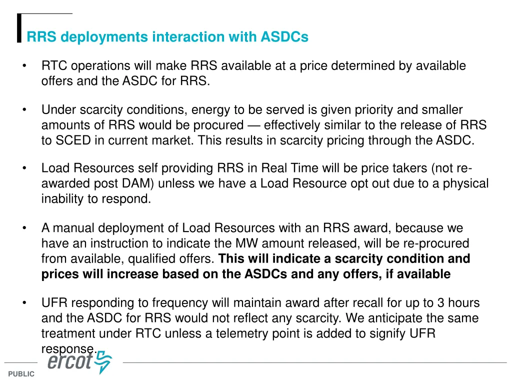 rrs deployments interaction with asdcs