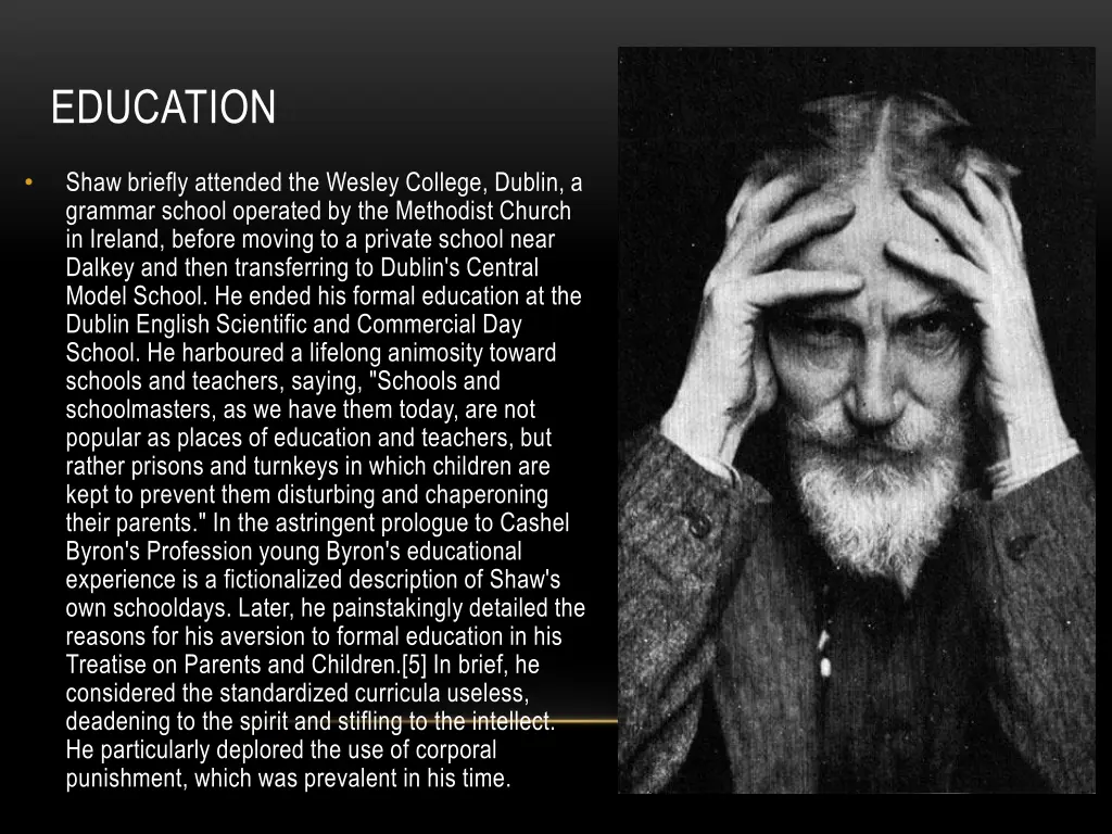 education