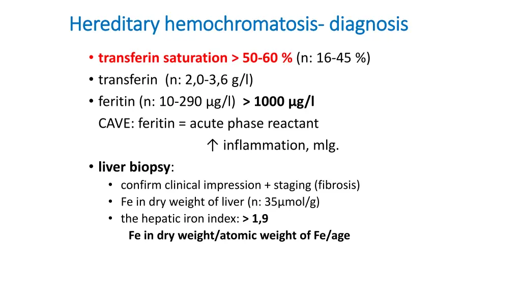 hereditary hereditary hemochromatosis 2