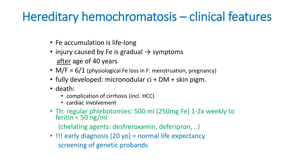 hereditary hereditary hemochromatosis 3
