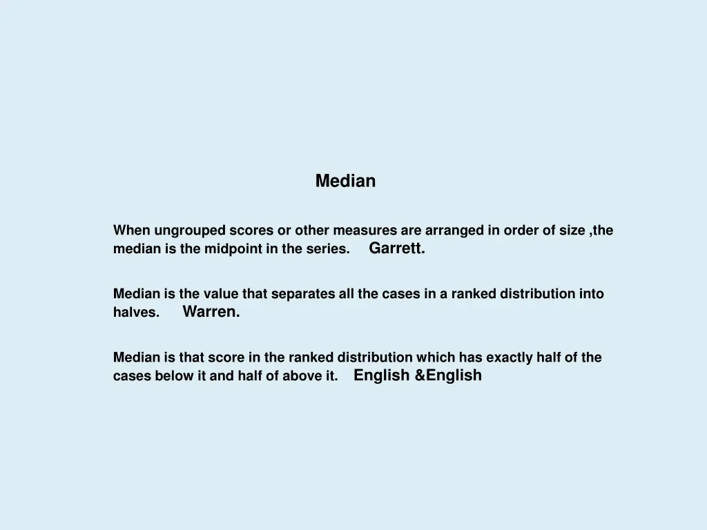 median