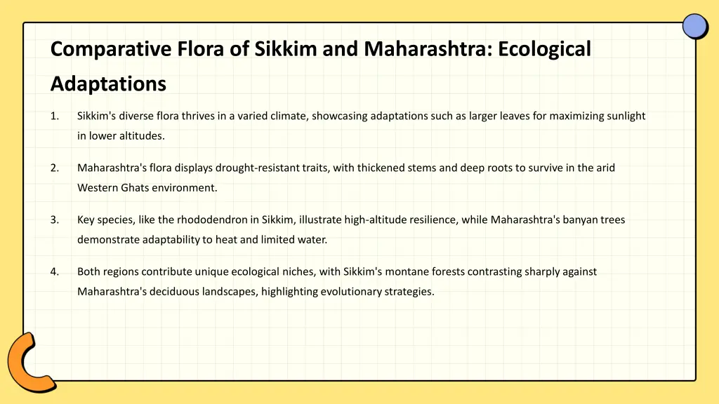 comparative flora of sikkim and maharashtra 1