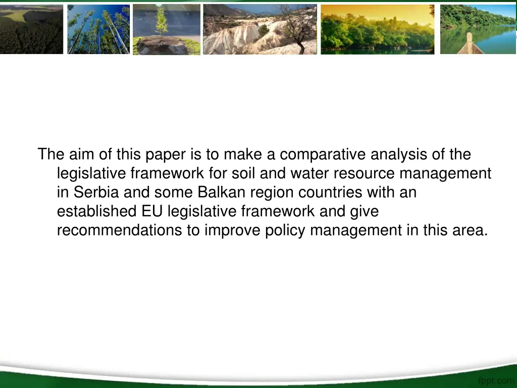the aim of this paper is to make a comparative