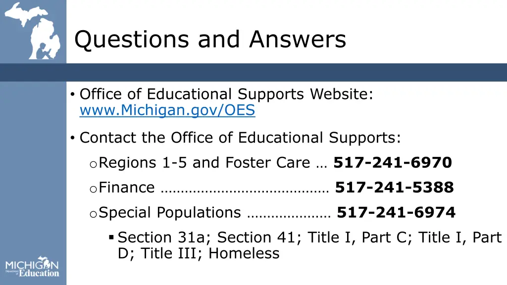 questions and answers
