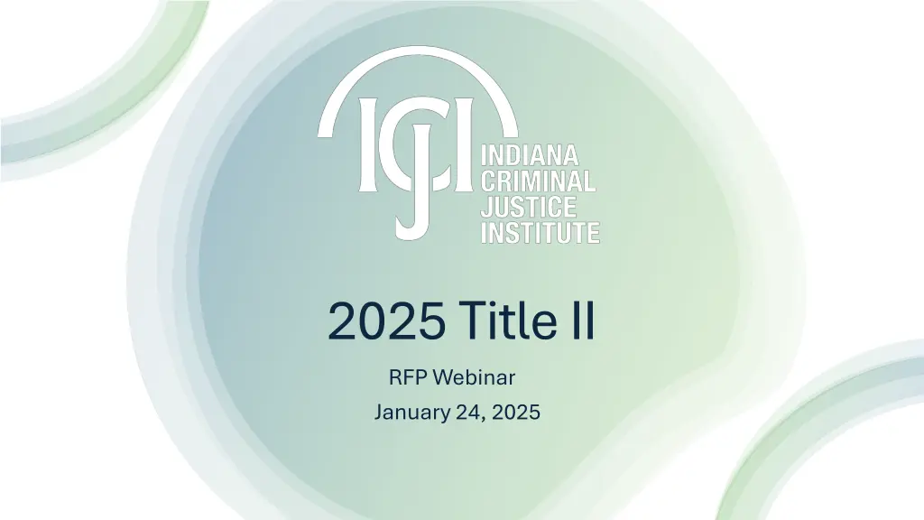 2025 title ii rfp webinar january 24 2025