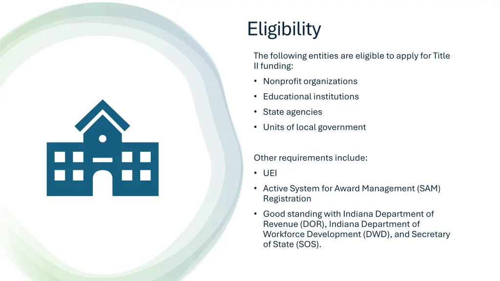 eligibility