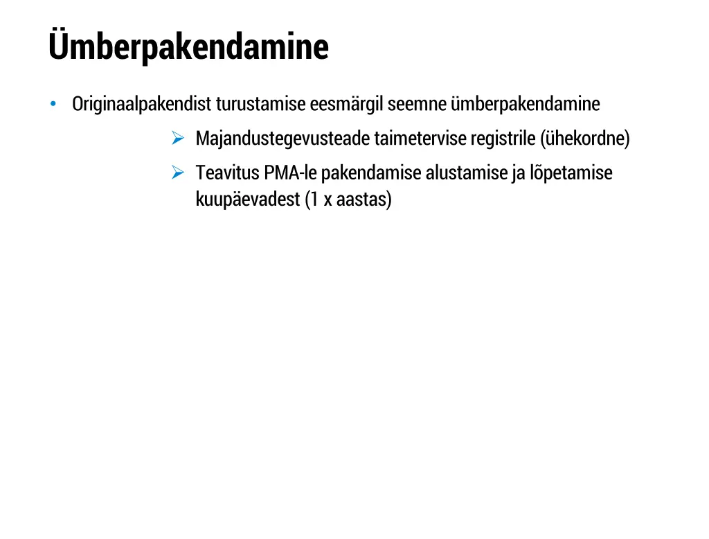 mberpakendamine