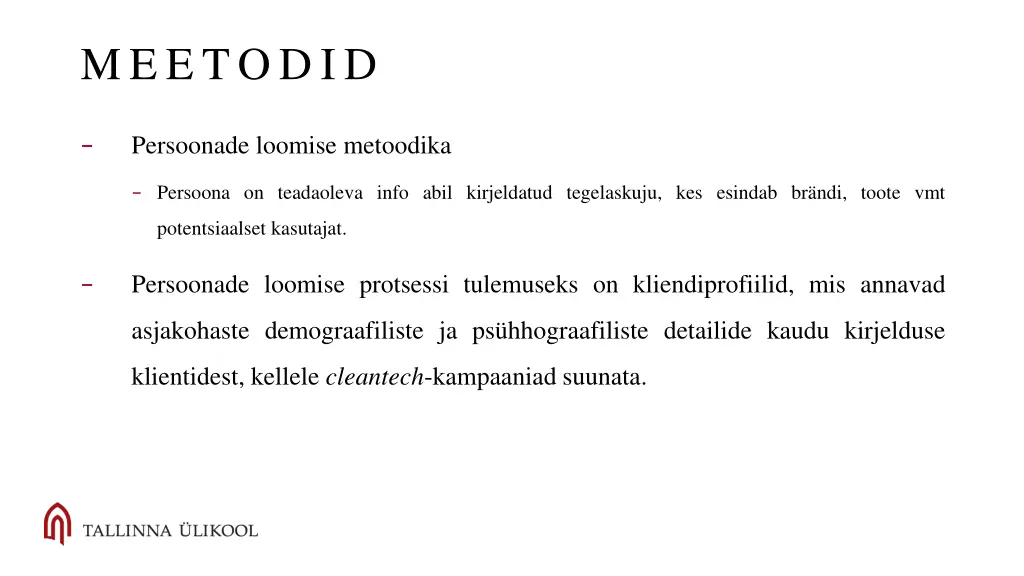 meetodid