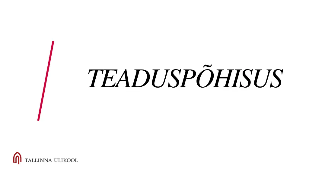 teadusp hisus