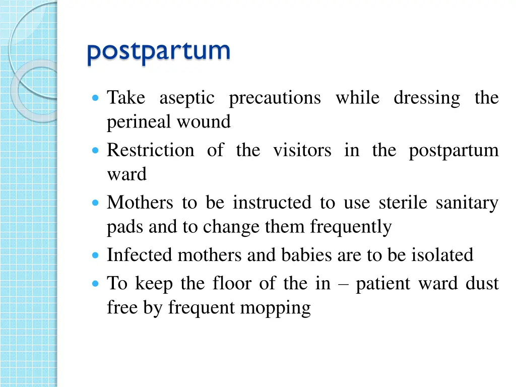 postpartum