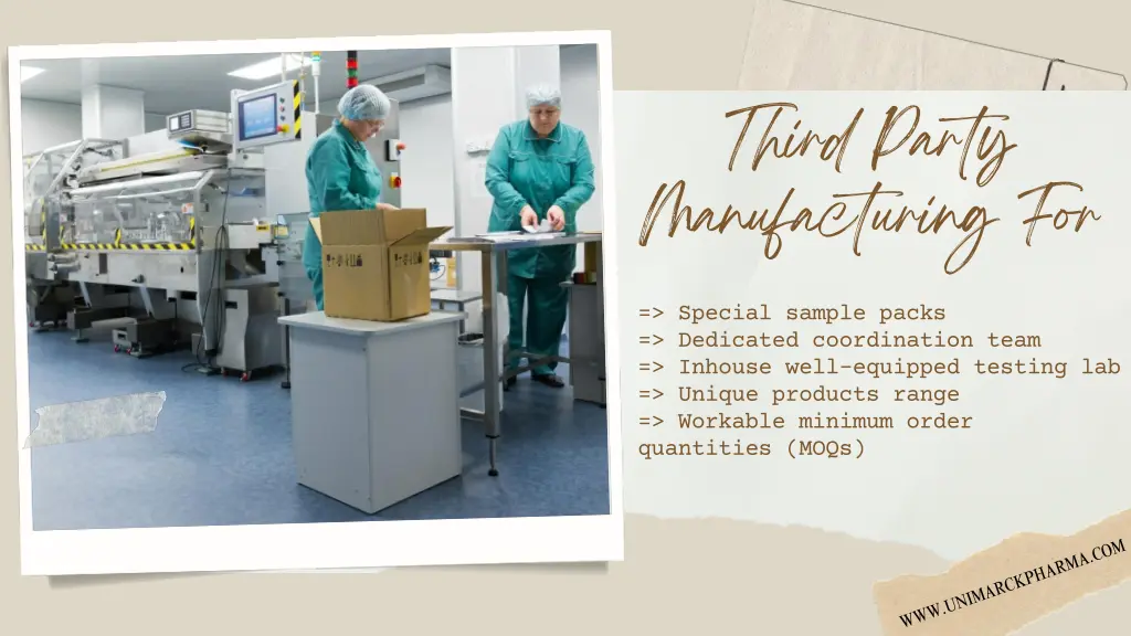 third party manufacturing for 1