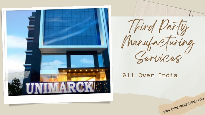third party manufacturing services all over india