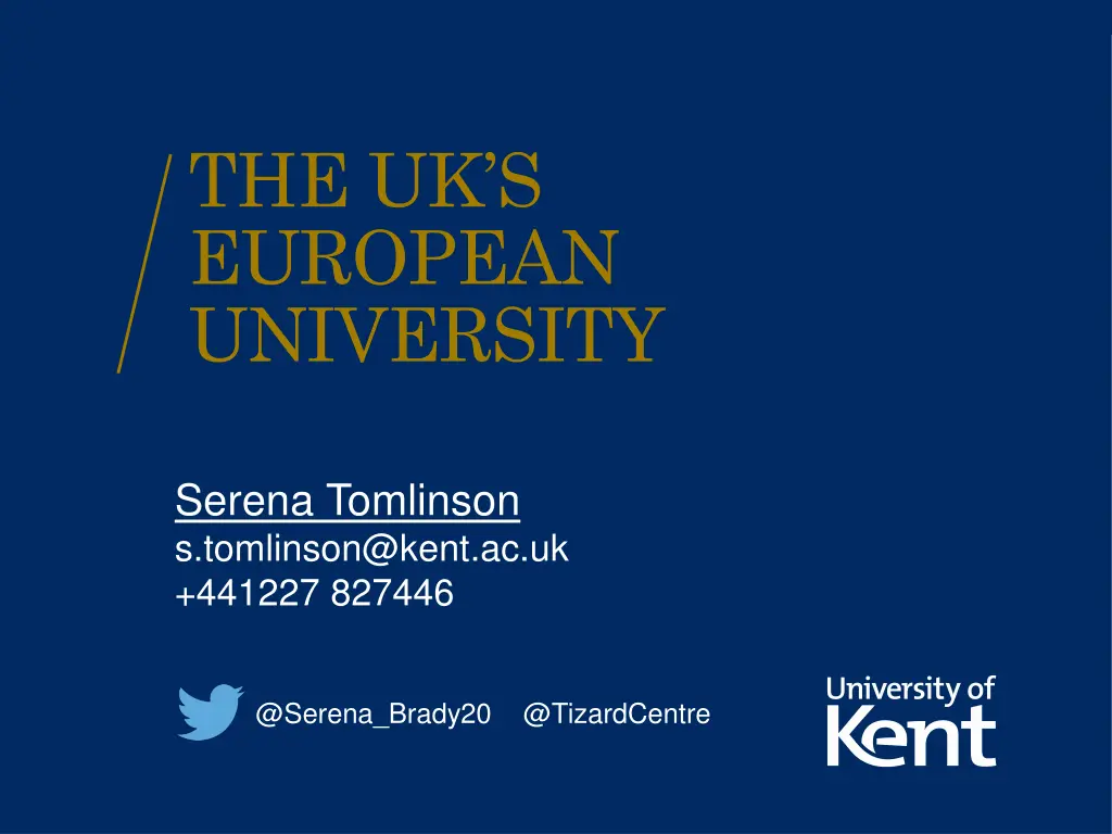 the uk s european university 1