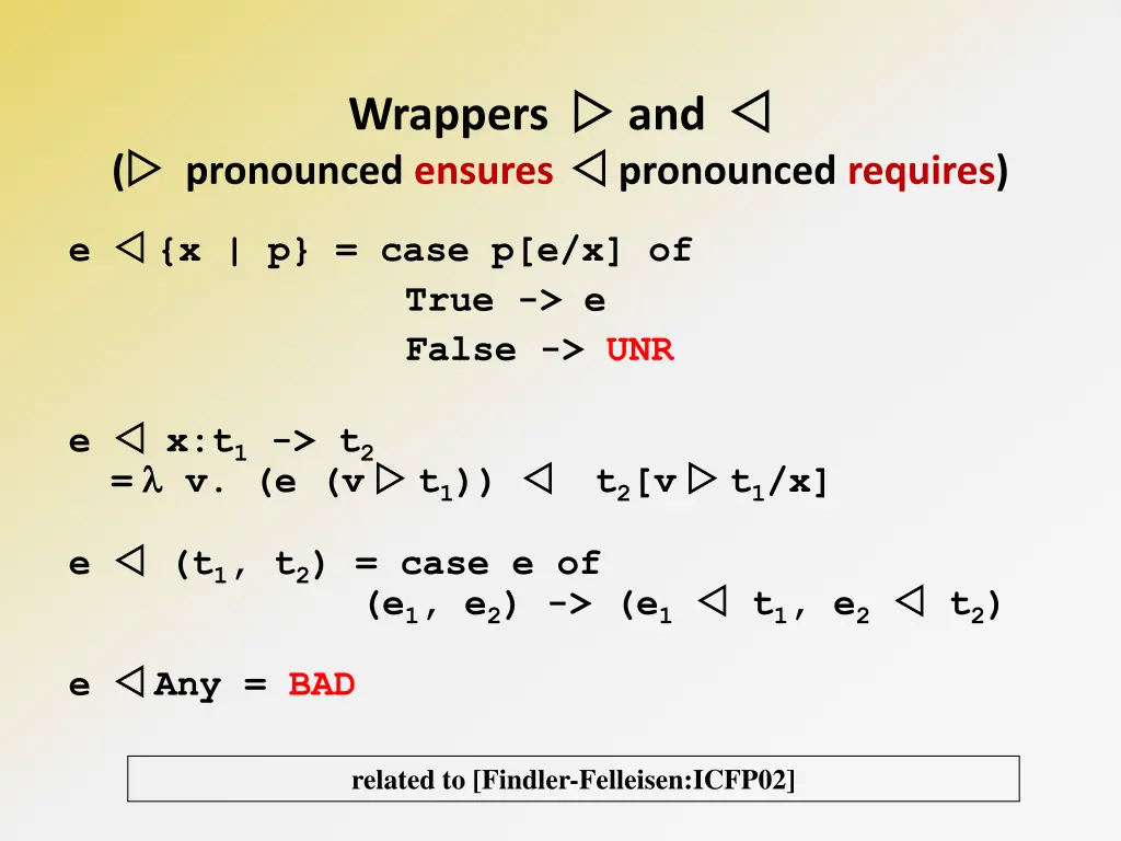 wrappers and 1