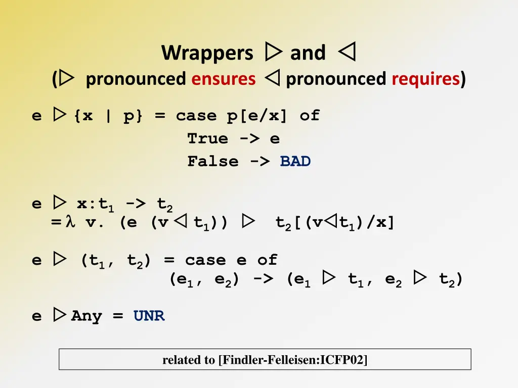wrappers and