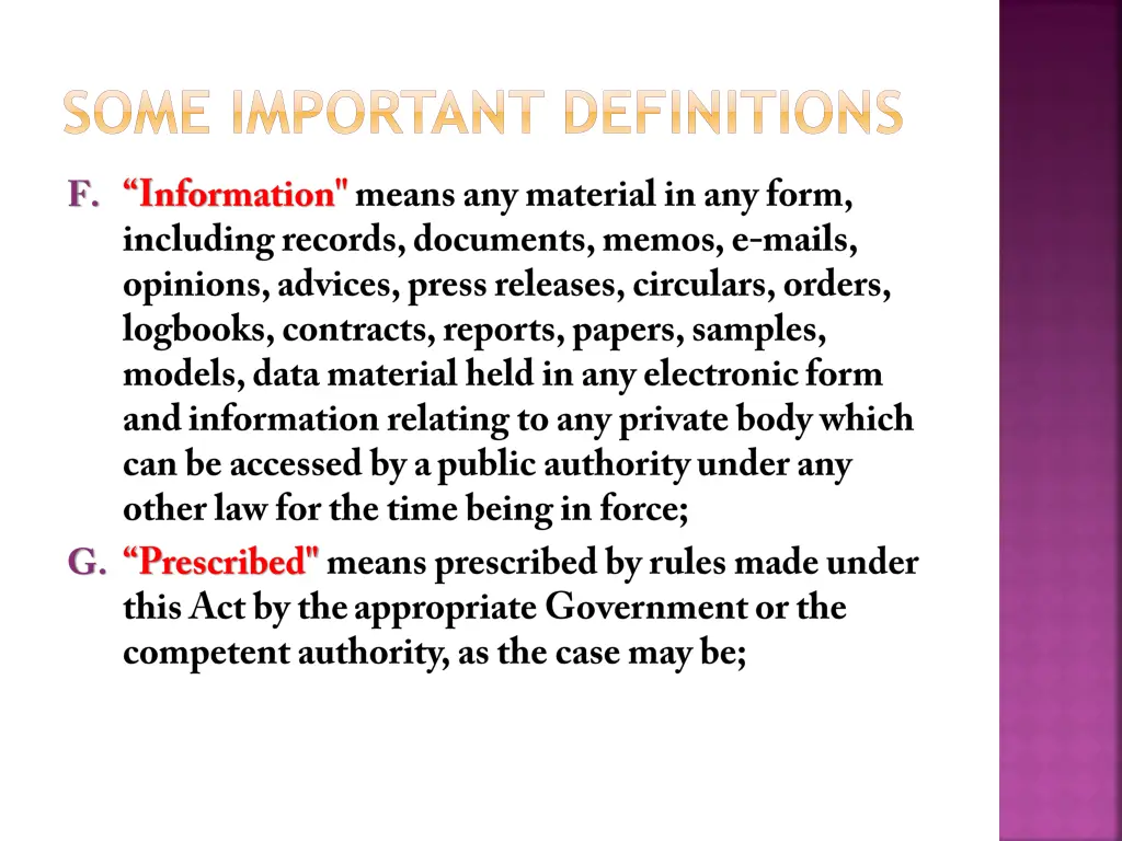 some important definitions 2