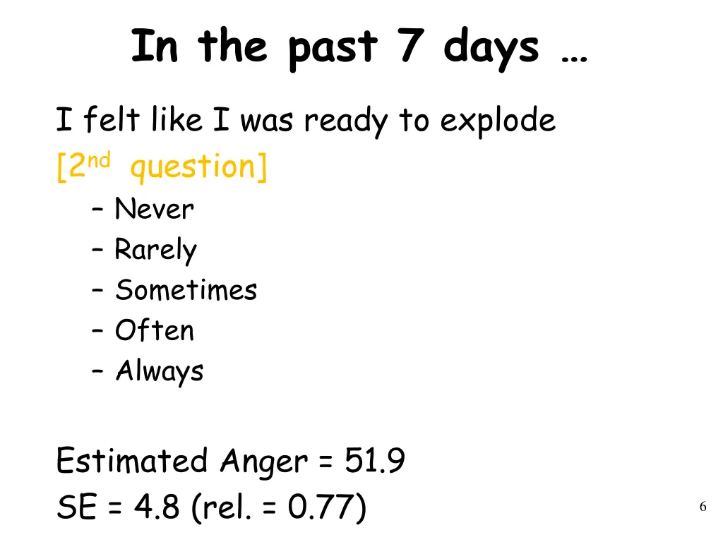 in the past 7 days 1