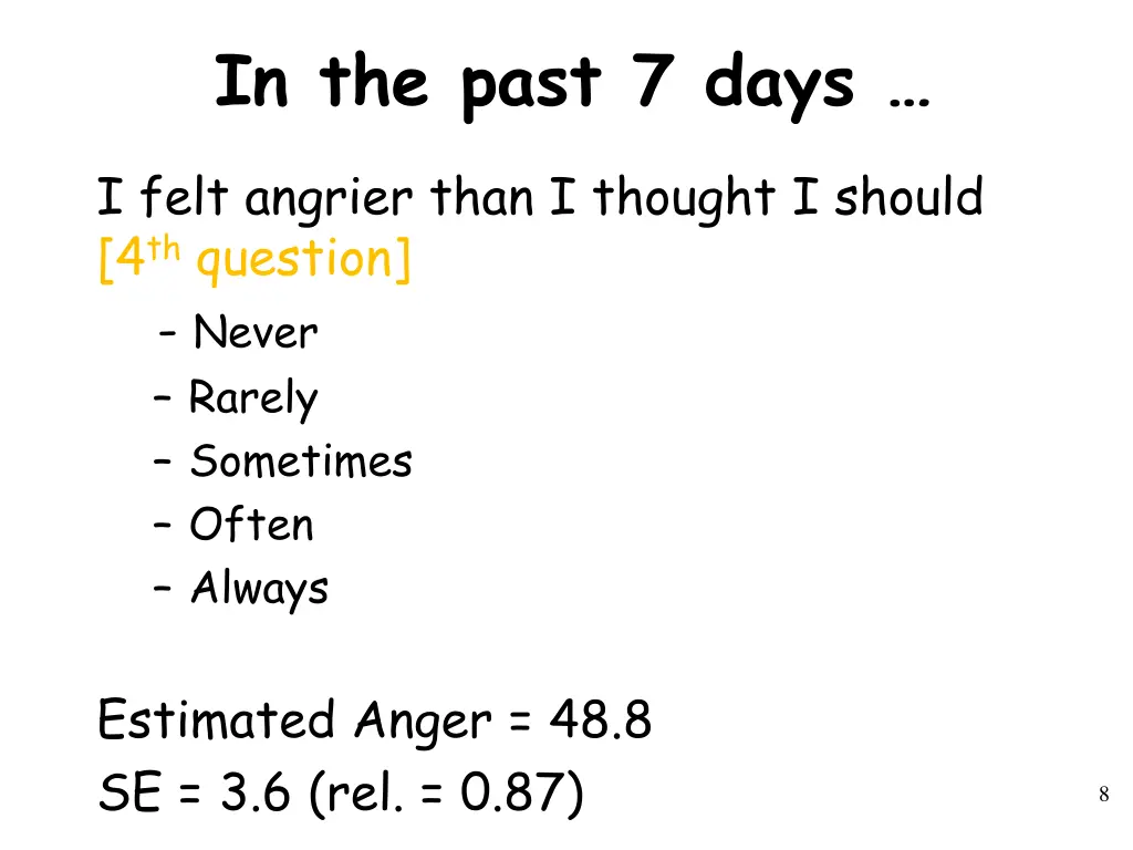 in the past 7 days 3