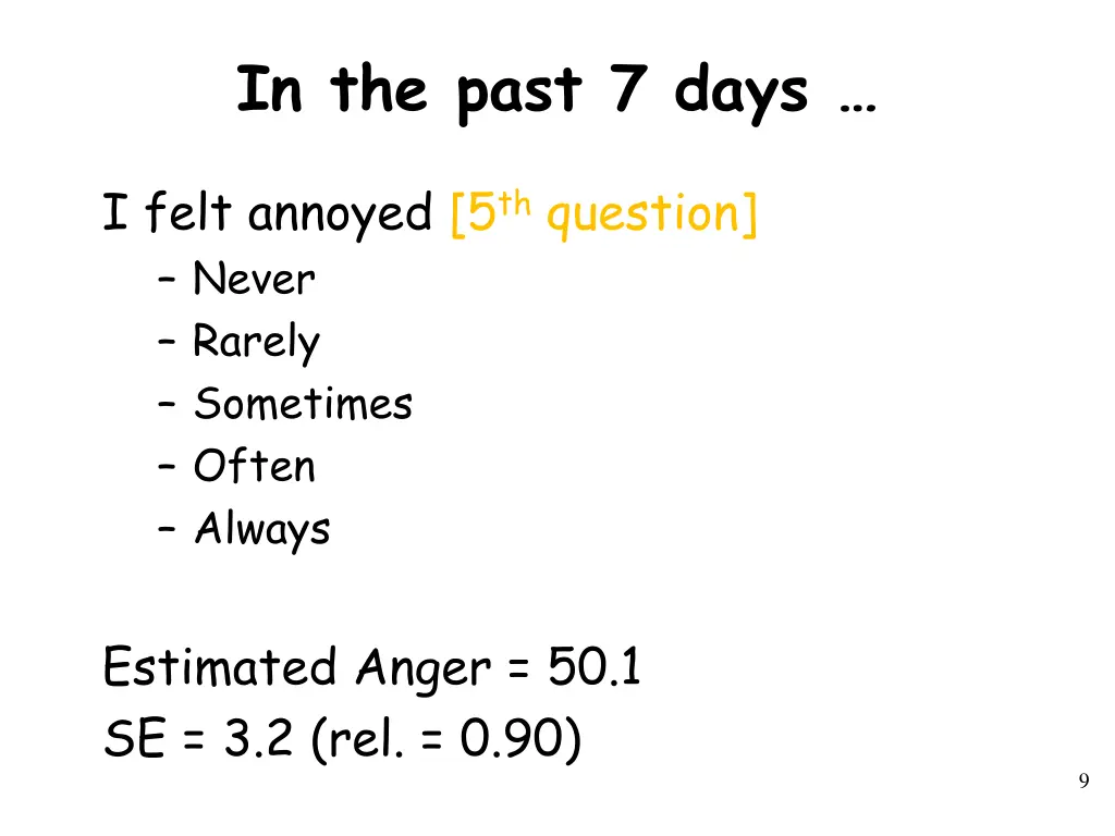 in the past 7 days 4