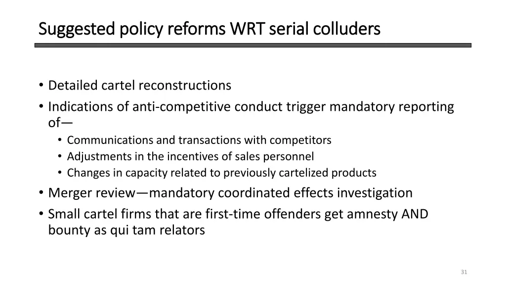 suggested policy suggested policy r reforms