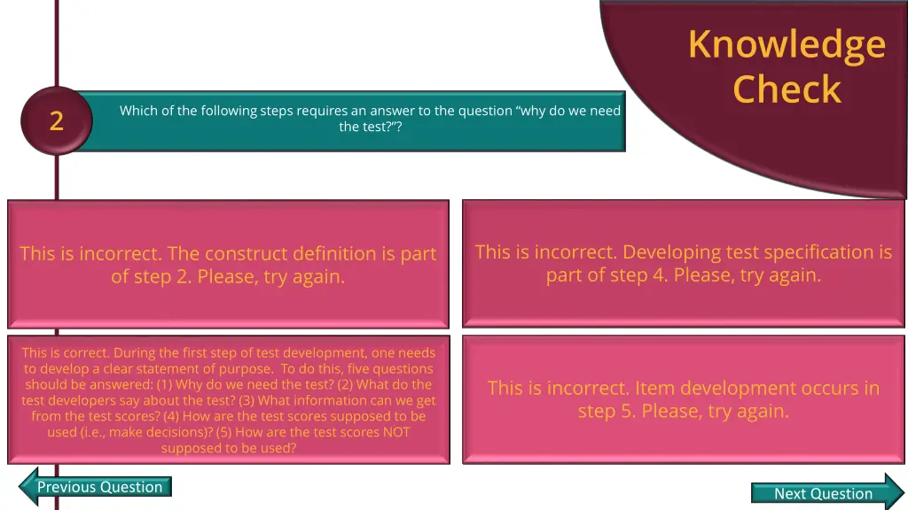 knowledge check 1