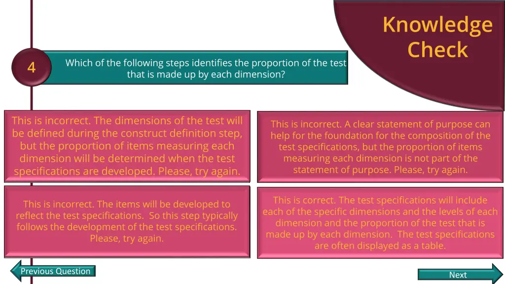 knowledge check 3