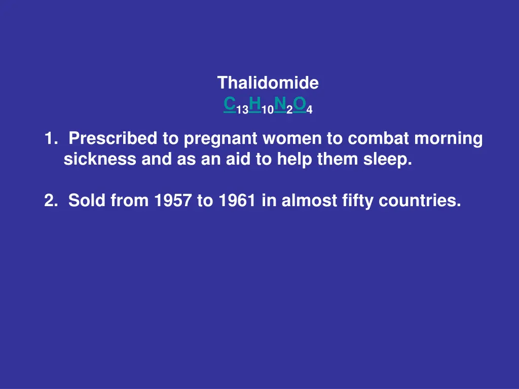 thalidomide c 13 h 10 n 2 o 4 1