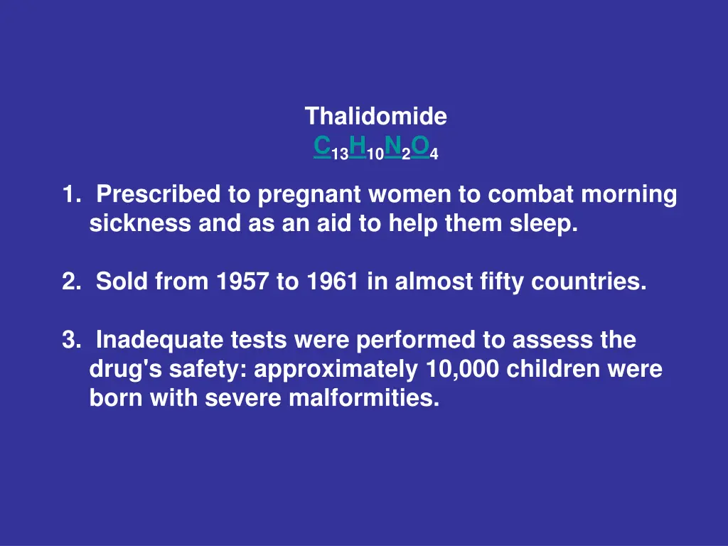 thalidomide c 13 h 10 n 2 o 4 2