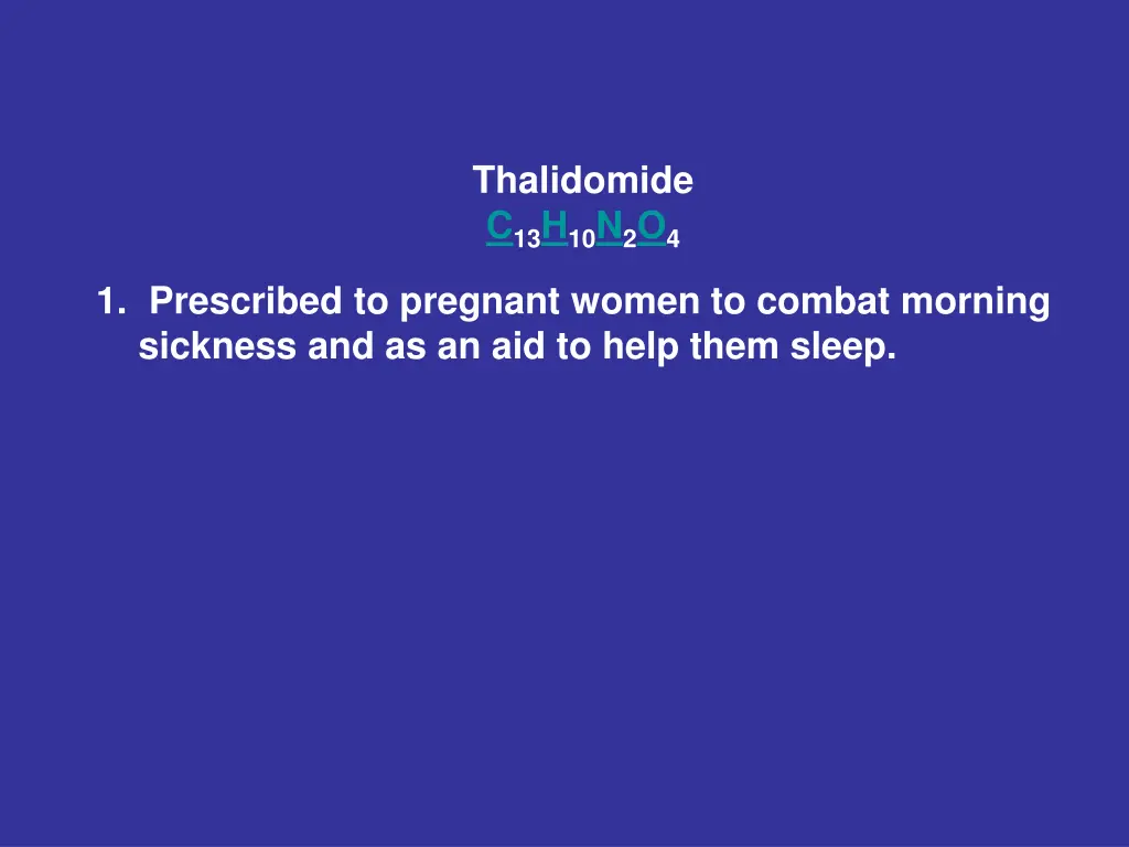 thalidomide c 13 h 10 n 2 o 4