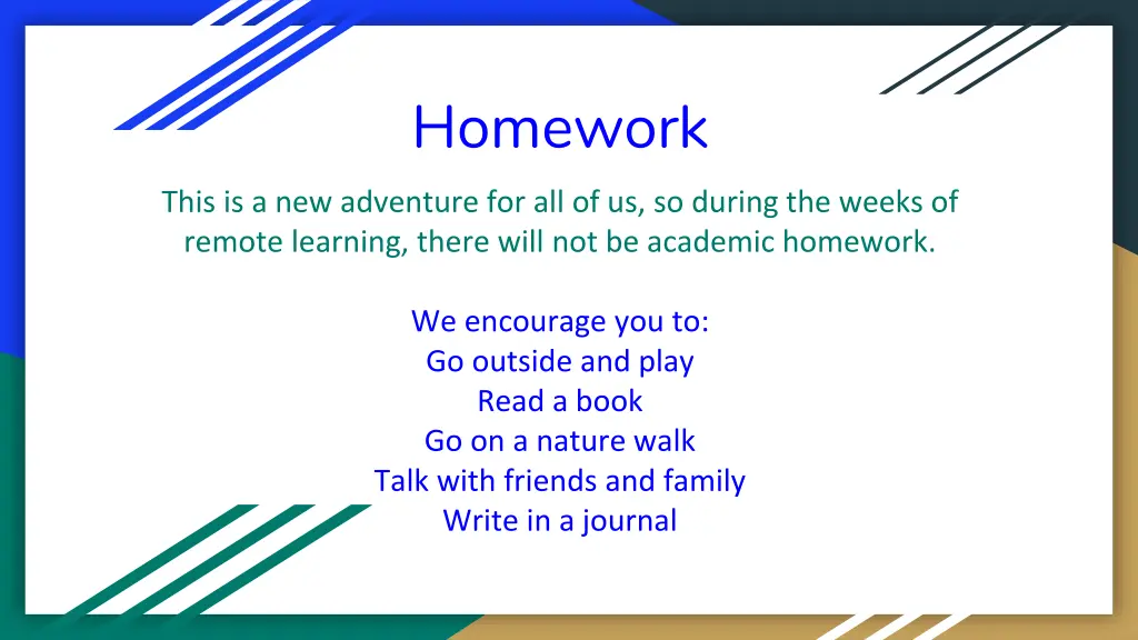 homework