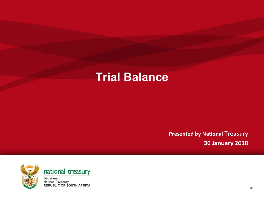 trial balance