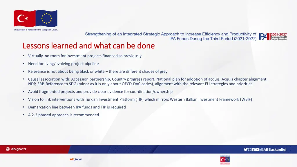 lessons learned and what can be done lessons 1
