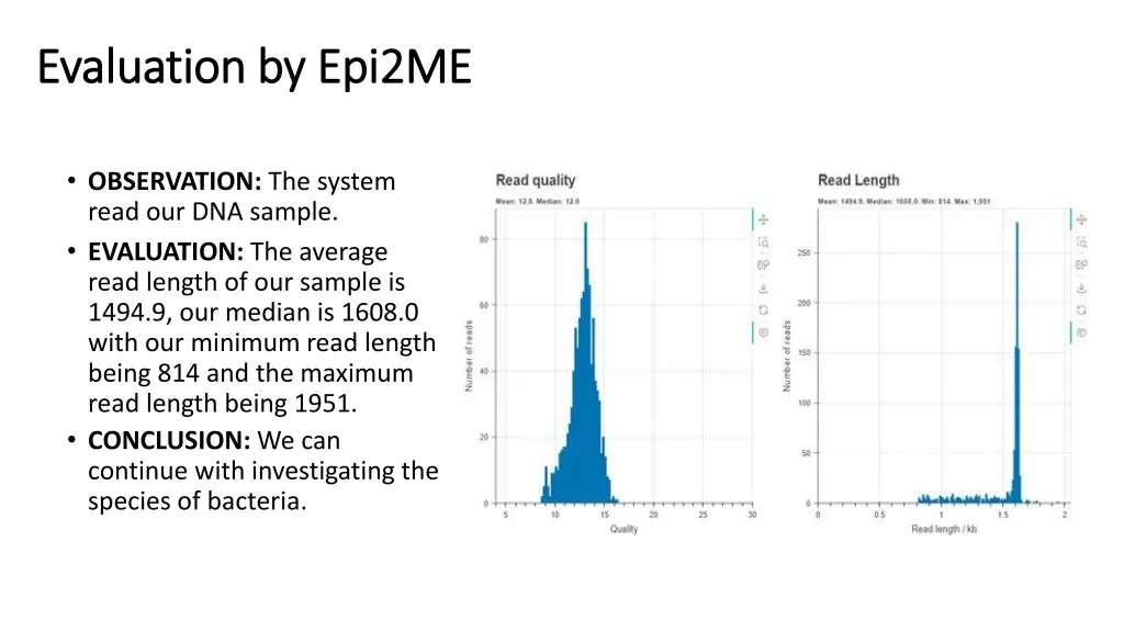 evaluation evaluation by epi2me