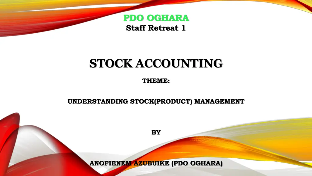 pdo oghara staff retreat 1