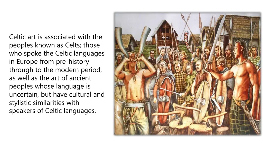 celtic art is associated with the peoples known