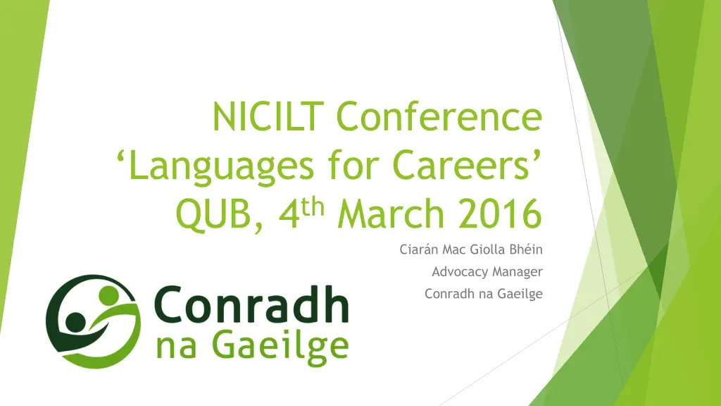 nicilt conference languages for careers