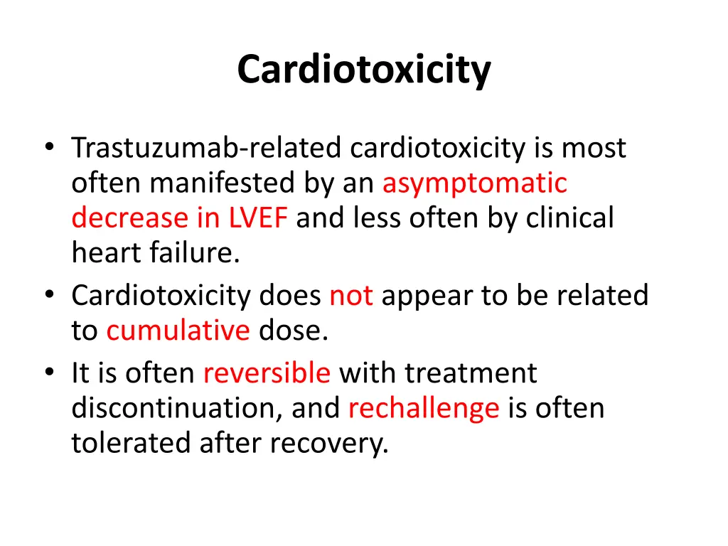 cardiotoxicity