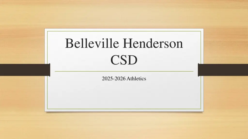 belleville henderson csd
