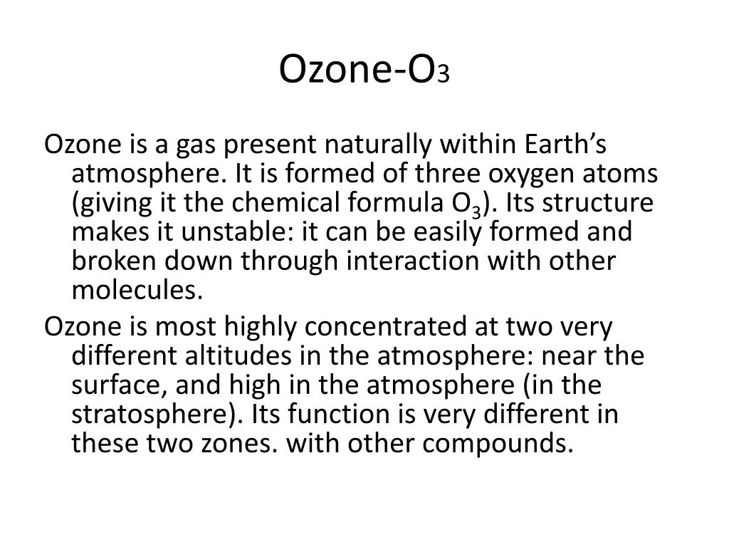 ozone o 3