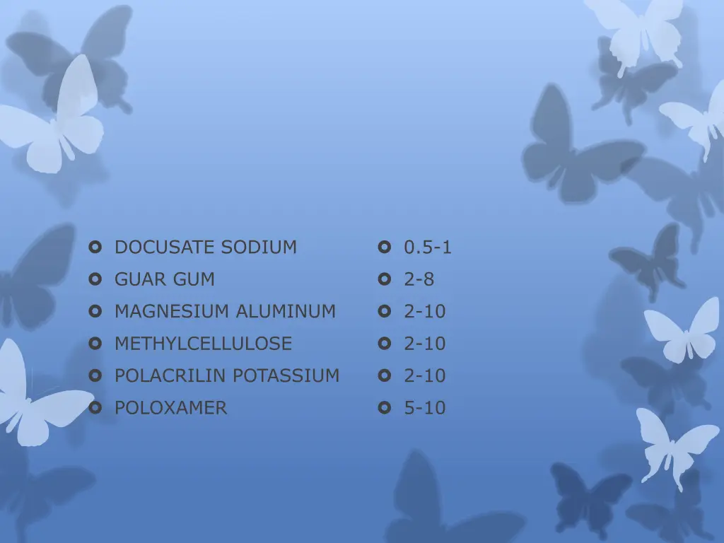 docusate sodium