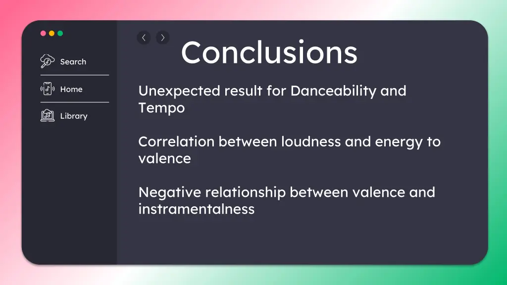 conclusions