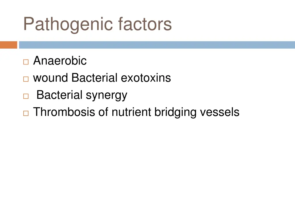 pathogenic factors